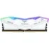 TEAM T-FORCE DELTA RGB 48GB (24GBx2) 8000MHz DDR5 Gaming RAM White